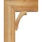 Ekena Millwork Imperial Block Rough Sawn Bracket, Western Red Cedar, 6"W x 18"D x 22"H BKT06X18X22IMP05RWR - alternate 2